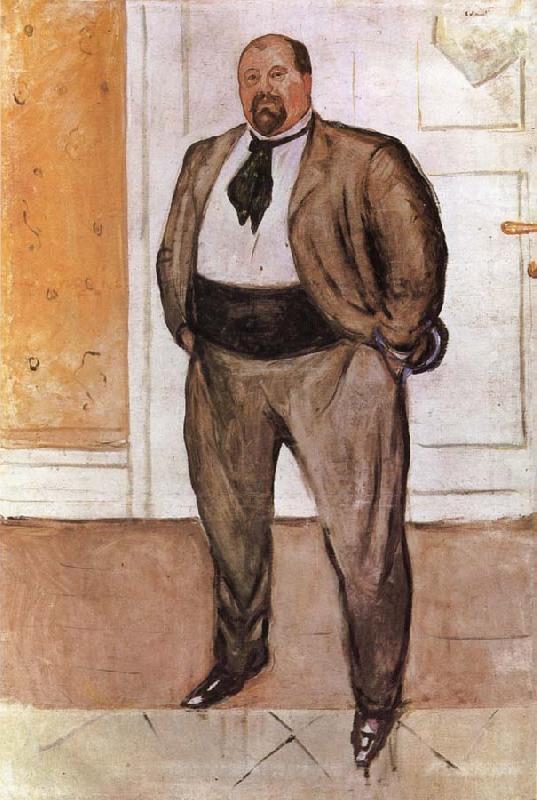 Portrait, Edvard Munch